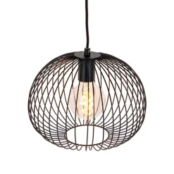 Design hanglamp zwart draad - Wire Dough