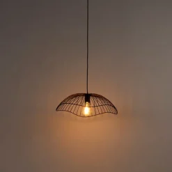 Design hanglamp zwart draad 50cm - Pua