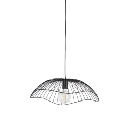 Design hanglamp zwart draad 50cm - Pua