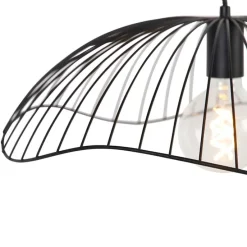 Design hanglamp zwart draad 50cm - Pua