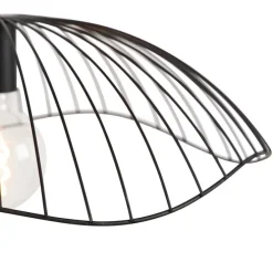 Design hanglamp zwart draad 50cm - Pua