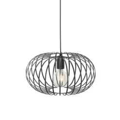Design hanglamp zwart draad 39cm - Johanna