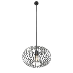 Design hanglamp zwart draad 39cm - Johanna