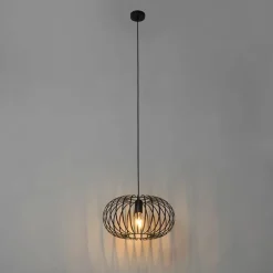 Design hanglamp zwart draad 39cm - Johanna
