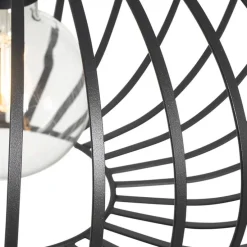 Design hanglamp zwart draad 39cm - Johanna