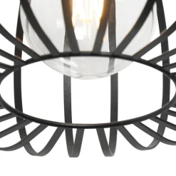 Design hanglamp zwart draad 39cm - Johanna