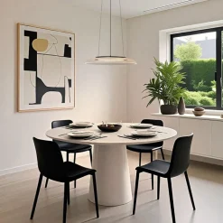 Design hanglamp zwart en transparant 3-staps dimbaar - Scacrylic