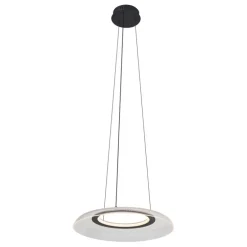 Design hanglamp zwart en transparant 3-staps dimbaar - Scacrylic