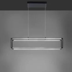 Design hanglamp zwart incl. LED met touch dimmer - Jitske