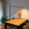 Design hanglamp zwart incl. LED met touchdimmer - Platina