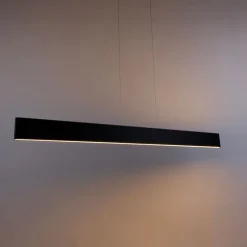 Design hanglamp zwart incl. LED met touch dimmer easylift - Galway