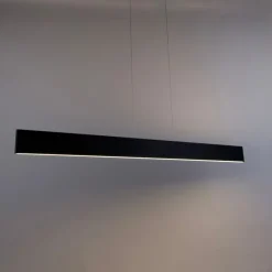 Design hanglamp zwart incl. LED met touch dimmer easylift - Galway