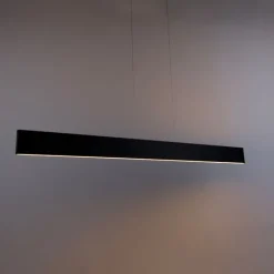 Design hanglamp zwart incl. LED met touch dimmer easylift - Galway