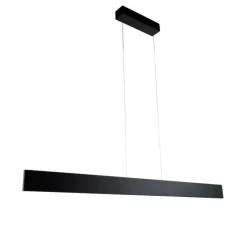 Design hanglamp zwart incl. LED met touch dimmer easylift - Galway