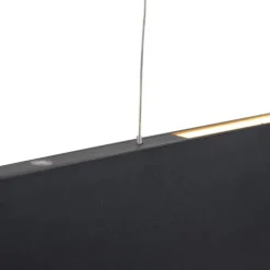 Design hanglamp zwart incl. LED met touch dimmer easylift - Galway