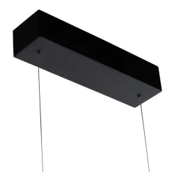 Design hanglamp zwart incl. LED met touch dimmer easylift - Galway