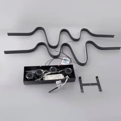 Design hanglamp zwart incl. LED dimbaar easylift - Altitude