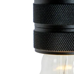 Design hanglamp zwart 5-lichts - Cavalux