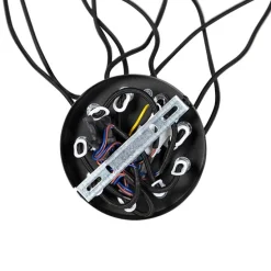 Design hanglamp zwart 9-lichts - Cavalux