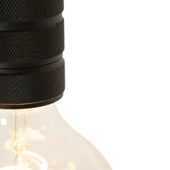 Design hanglamp zwart 9-lichts - Cavalux