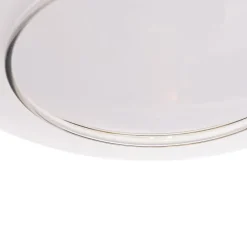 Design hanglamp zwart met goud en smoke glas 4-lichts - Kyan