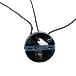 Design hanglamp zwart met smoke glas 3-lichts 226 cm - Qara