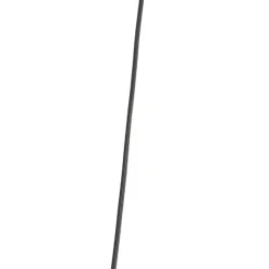 Design hanglamp zwart met smoke glas 3-lichts 226 cm - Qara