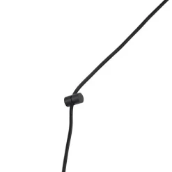 Design hanglamp zwart met stekker - Cavalux