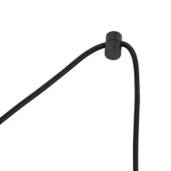 Design hanglamp zwart met stekker - Cavalux
