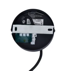 Design hanglamp zwart met mat glas 5-lichts - Vertical