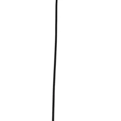 Design hanglamp zwart met koperen kap 50 cm - Pendel