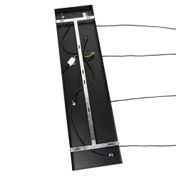 Design hanglamp zwart met smoke glas 4-lichts- Chico