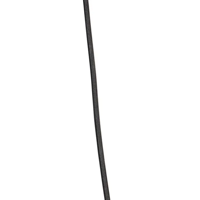 Design hanglamp zwart met stekker incl. LED lamp dimbaar - Cavalux