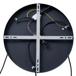 Design hanglamp zwart rond 3-lichts - Indu