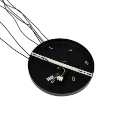 Design hanglamp zwart rond 7-lichts - Tuba