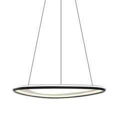 Design hanglamp zwart 3-staps dimbaar - Organico