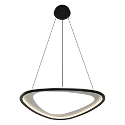 Design hanglamp zwart 3-staps dimbaar - Organico