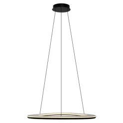 Design hanglamp zwart 3-staps dimbaar - Organico