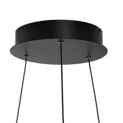 Design hanglamp zwart 3-staps dimbaar - Organico