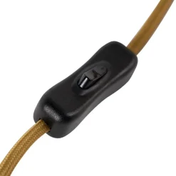 Design messing met smoke glas tafellamp - Bliss Cute