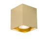 Design opbouwspot goud GU10 50mm- Qubo