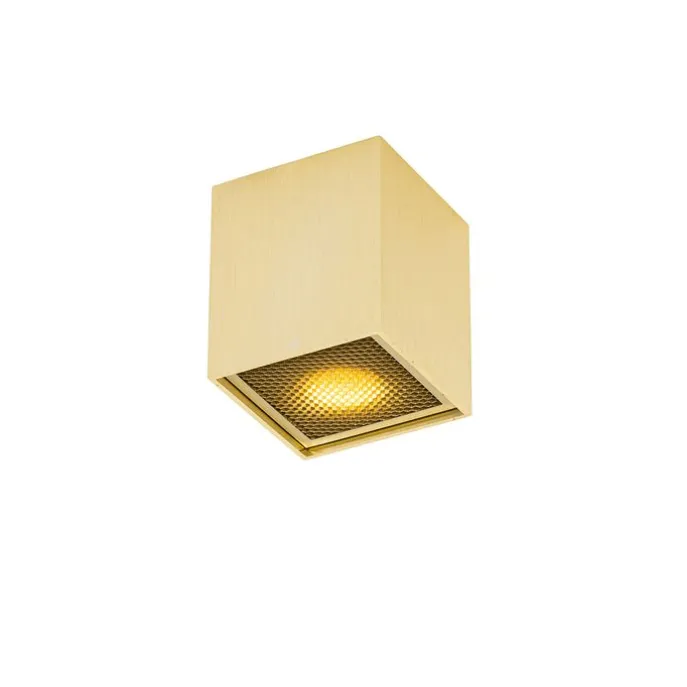 Design opbouwspot goud GU10 50mm - Qubo Honey