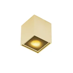Design opbouwspot goud GU10 50mm - Qubo Honey