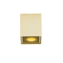 Design opbouwspot goud GU10 50mm - Qubo Honey