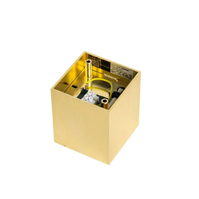 Design opbouwspot goud GU10 50mm - Qubo Honey