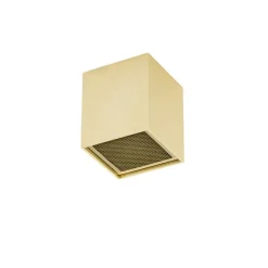 Design opbouwspot goud GU10 50mm - Qubo Honey