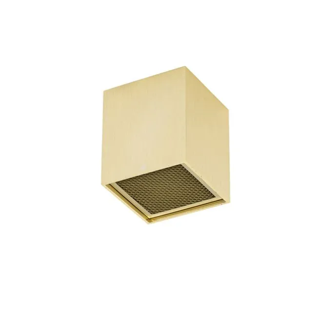 Design opbouwspot goud GU10 50mm - Qubo Honey