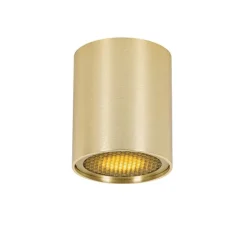 Design opbouwspot goud GU10 50mm - Tubo Honey