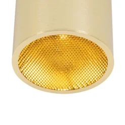Design opbouwspot goud GU10 111mm - Impact Honey