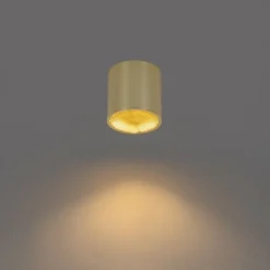 Design opbouwspot goud GU10 111mm - Impact Honey